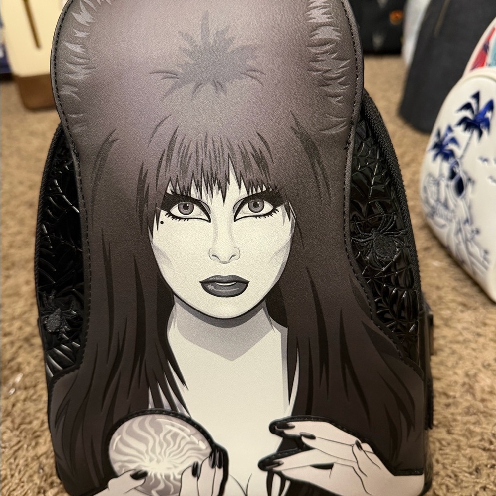 Loungefly light up Elvira Backpack